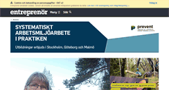 Desktop Screenshot of entreprenor.se
