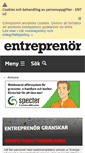 Mobile Screenshot of entreprenor.se